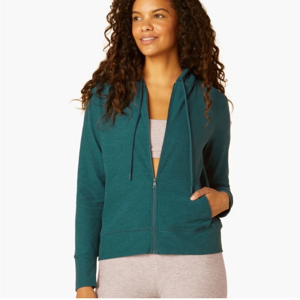 NWT Beyond Yoga Everyday Hoodie, 2X, Teal